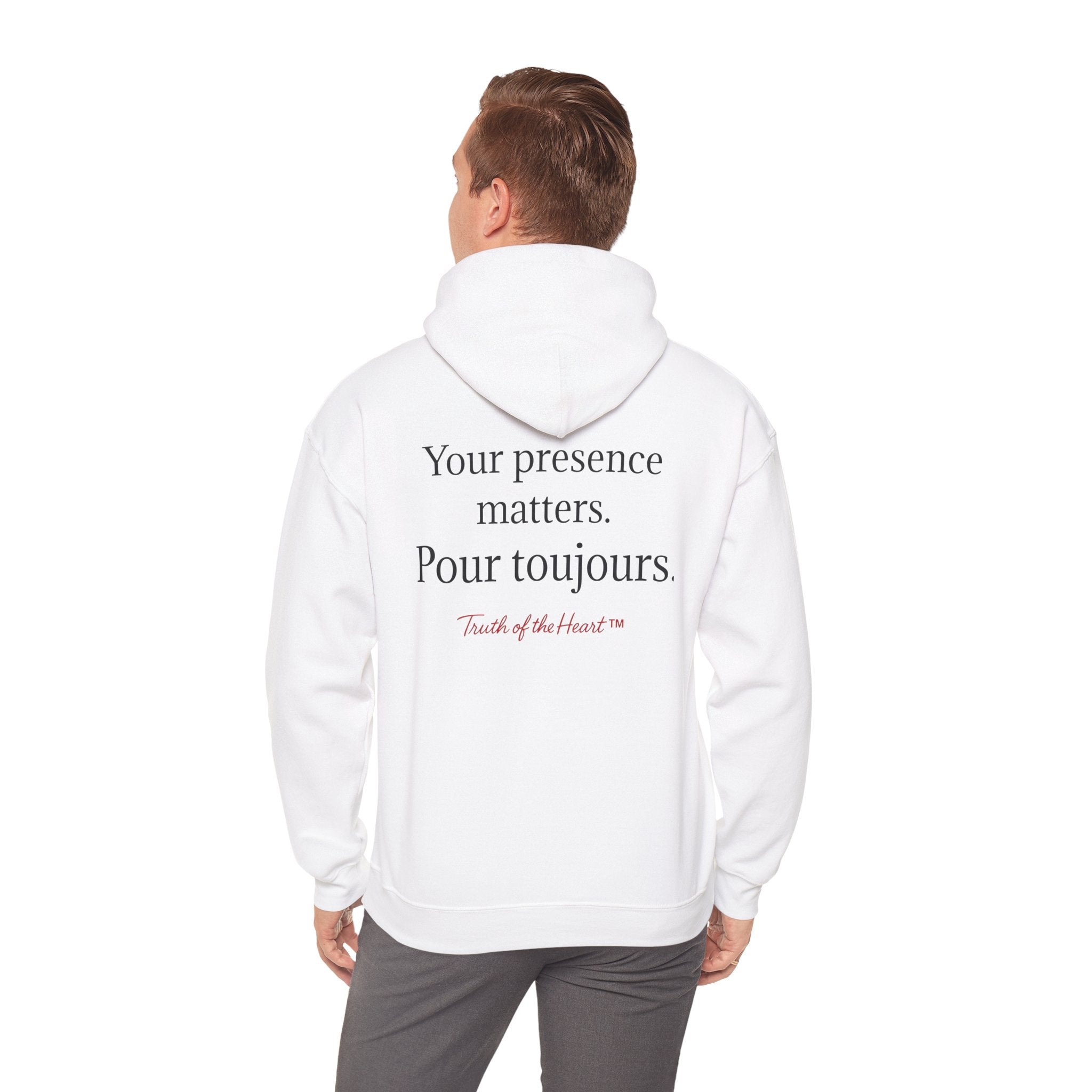 Soft on hearts this season. Mon cœur. - Hoodie (French)