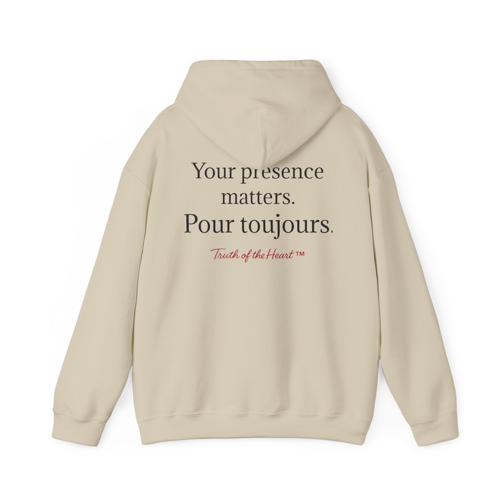 Soft on hearts this season. Mon cœur. - Hoodie (French)