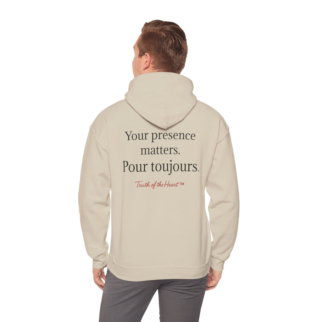 Soft on hearts this season. Mon cœur. - Hoodie (French)