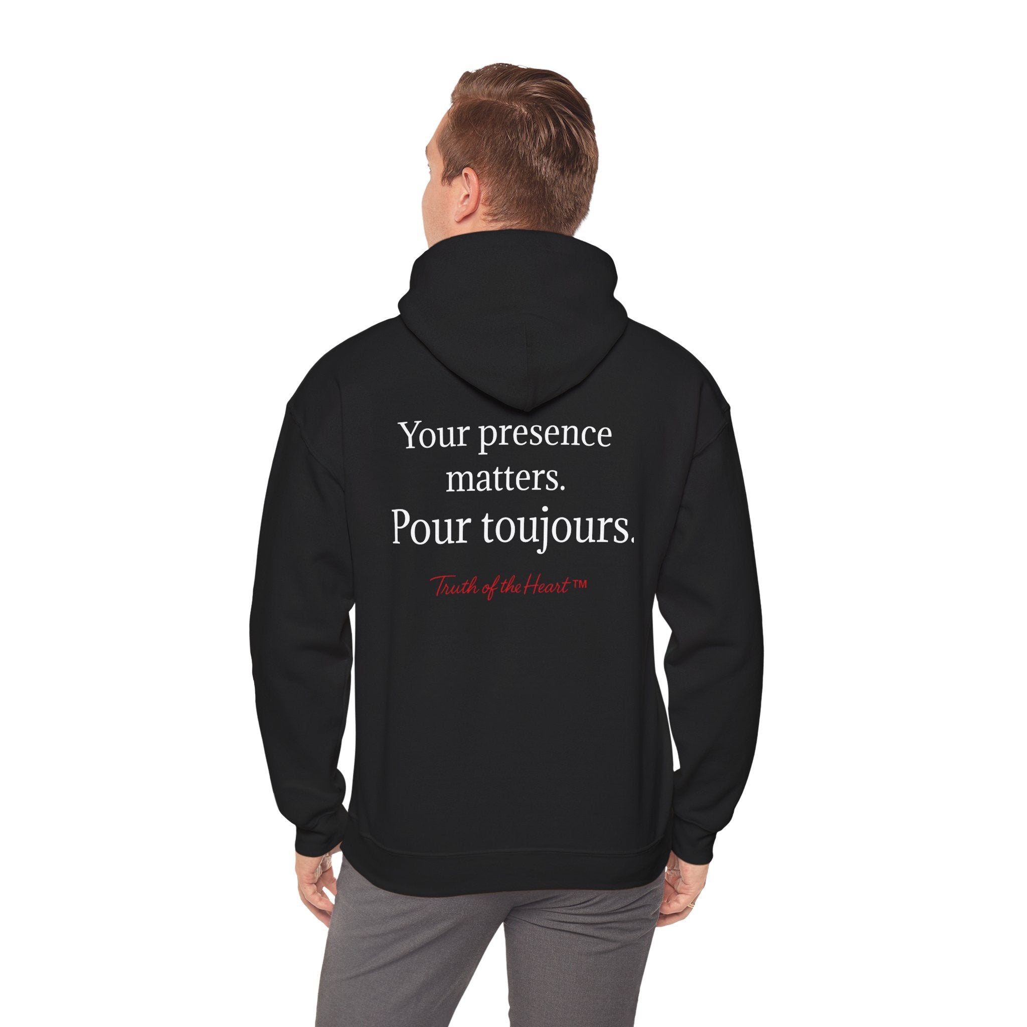 Soft on hearts this season. Mon cœur. - Hoodie (French)