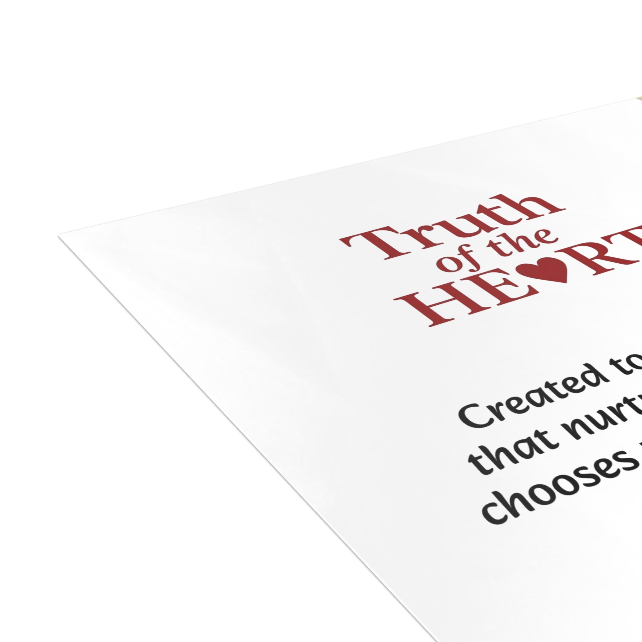 LOVED BY HER — CARD