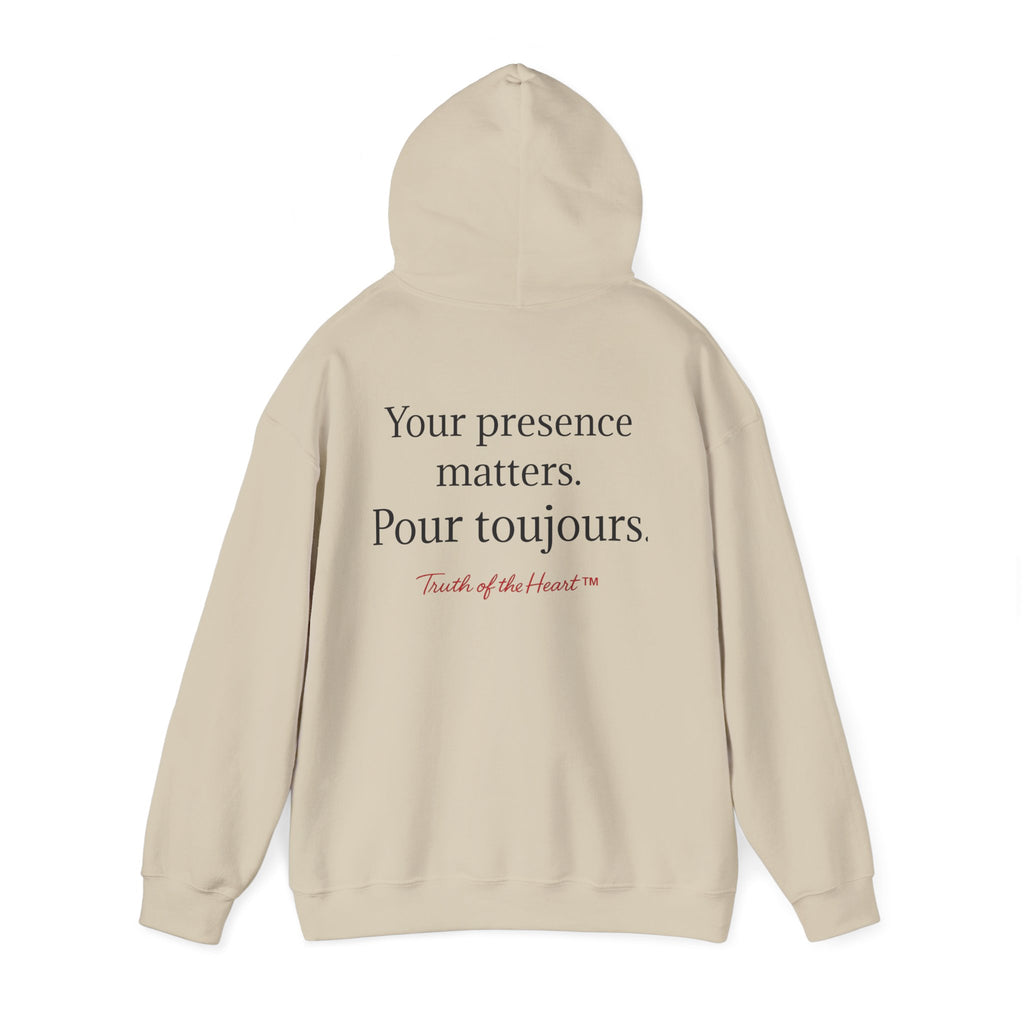 Soft on hearts this season. Mon cœur. - Hoodie (French)