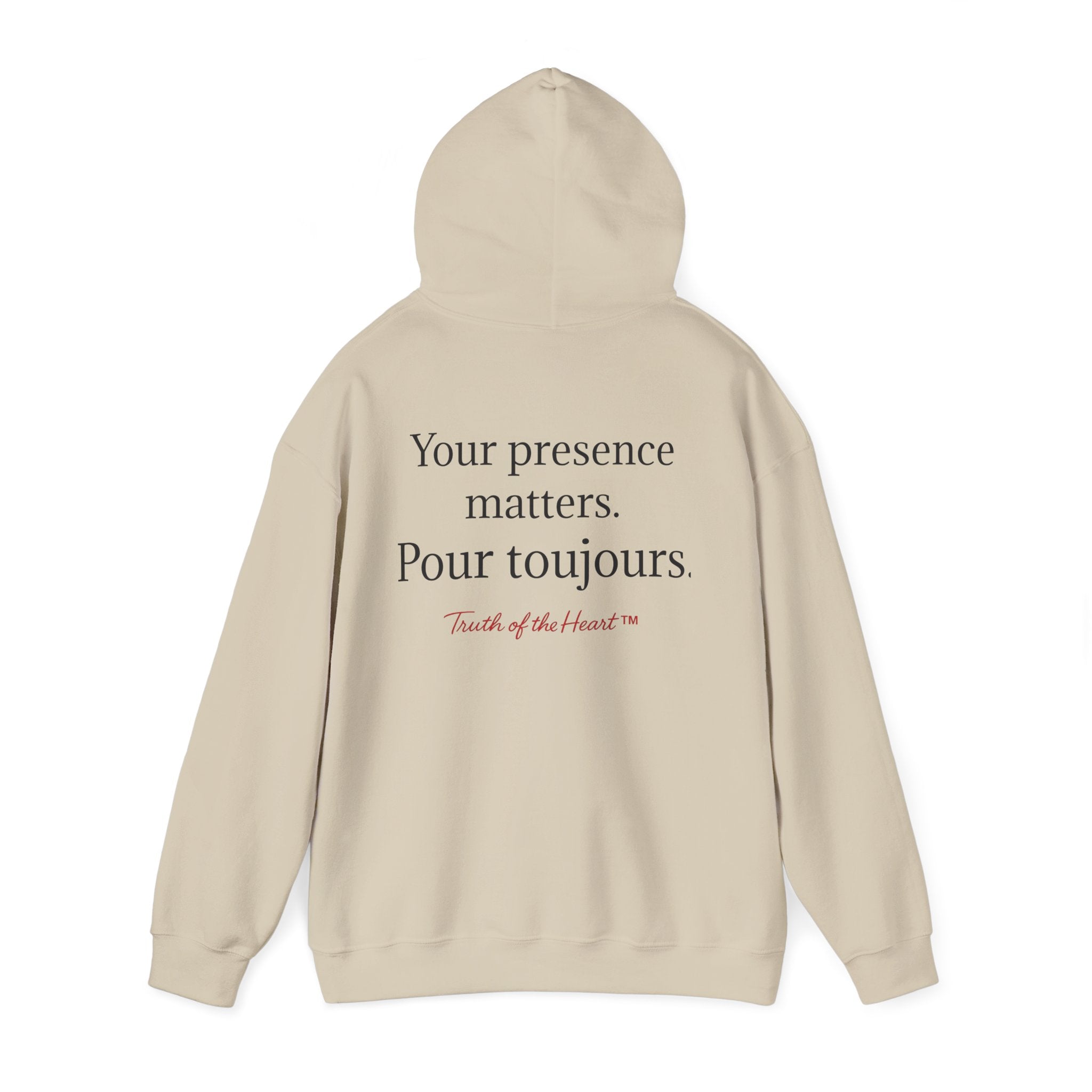 Soft on hearts this season. Mon cœur. - Hoodie (French)