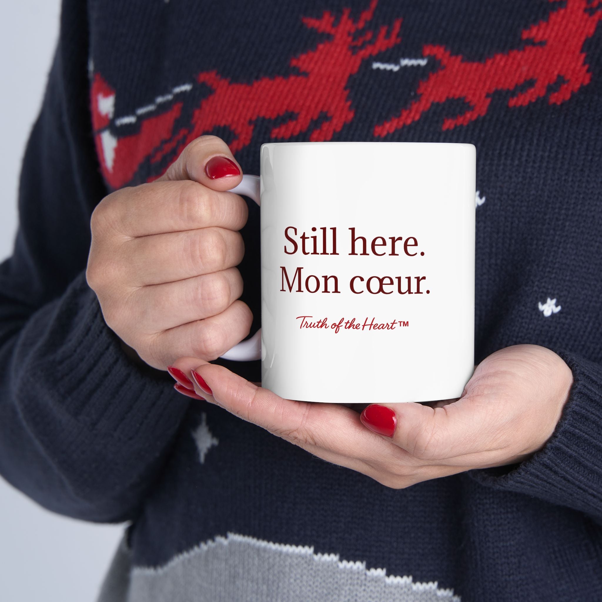 Mug – 'Mon cœur..'  (French)
